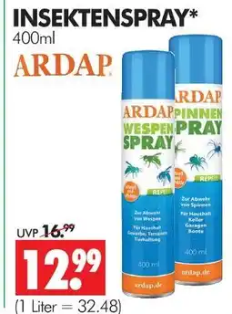 Wreesmann Ardap wespen spray Angebot