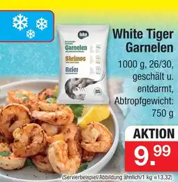 Zimmermann White tiger garnelen Angebot