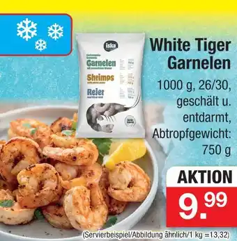Zimmermann White tiger garnelen Angebot