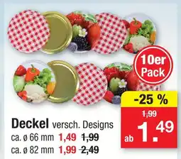 Zimmermann Deckel ca. ø 66 mm Angebot