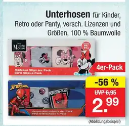 Zimmermann Unterhosen retro Angebot