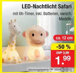 Zimmermann Led-nachtlicht safari Angebot