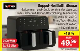 Zimmermann Grafner doppel-heißluftfritteuse Angebot