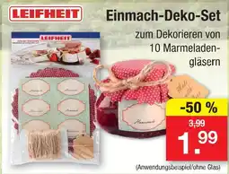 Zimmermann Leifheit einmach-deko-set Angebot