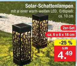 Zimmermann Solar-schattenlampen Angebot