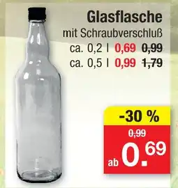 Zimmermann Glasflasche Angebot
