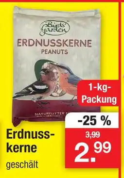 Zimmermann Birds garden erdnusskerne Angebot