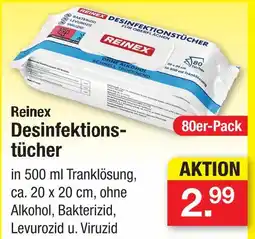 Zimmermann Reinex desinfektionstücher Angebot