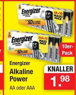 Zimmermann Energizer alkaline power Angebot