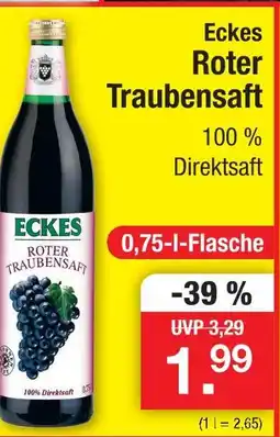 Zimmermann Eckes roter traubensaft Angebot