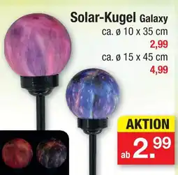 Zimmermann Solar-kugel galaxy ca. ø 10 x 35 cm Angebot