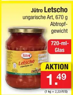 Zimmermann Jütro letscho Angebot