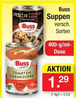 Zimmermann Buss suppen Angebot