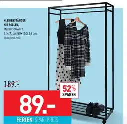 Möbel Wallach Kleiderständer mit rollen Angebot