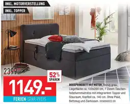 Möbel Wallach Boxspringbett mit motor Angebot