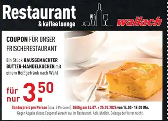 Möbel Wallach Hausgemachter butter-mandelkuchen Angebot