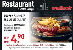 Möbel Wallach Currywurst Angebot