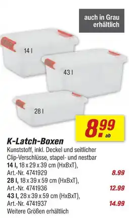 toom Baumarkt K-latch-boxen Angebot