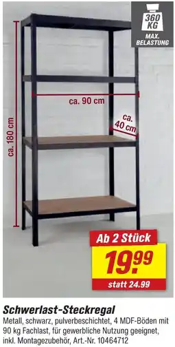 toom Baumarkt Schwerlast-steckregal Angebot