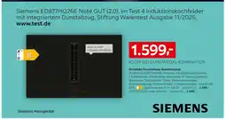 XXXLutz Siemens kochfeld-dunstabzug-kombination studioline ed877hq26e Angebot