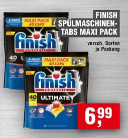 Handelshof FINISH SPÜLMASCHINEN- TABS MAXI PACK Angebot