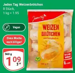 Globus Jeden Tag Weizenbrötchen Angebot