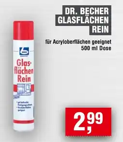 Handelshof DR. BECHER GLASFLÄCHEN REIN Angebot