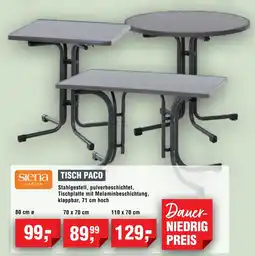 Handelshof siena GARDEN TISCH PACO Angebot