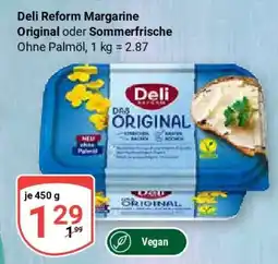 Globus Deli Reform Margarine Original oder Sommerfrische Angebot