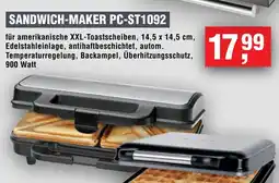 Handelshof PROFI COOK SANDWICH-MAKER PC-ST1092 Angebot