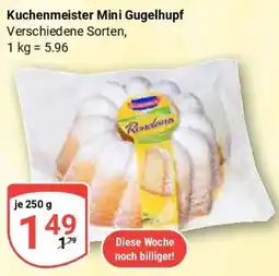 Globus Kuchenmeister Mini Gugelhupf Angebot