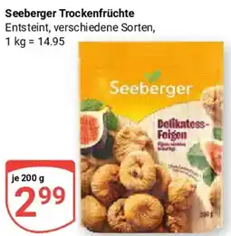 Globus Seeberger Trockenfrüchte Angebot