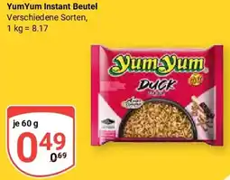 Globus YumYum Instant Beutel Angebot