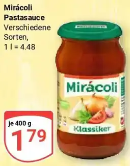 Globus Mirácoli Pastasauce Angebot