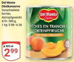 Globus Del Monte Obstkonserve Angebot