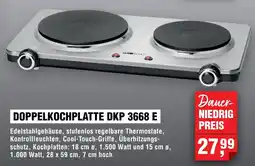 Handelshof CLATRONIC DOPPELKOCHPLATTE DKP 3668 E Angebot