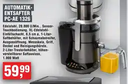 Handelshof PROFI COOK AUTOMATIK- ENTSAFTER PC-AE 1326 Angebot