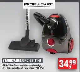 Handelshof PROFI CARE STAUBSAUGER PC-BS 3141 Angebot