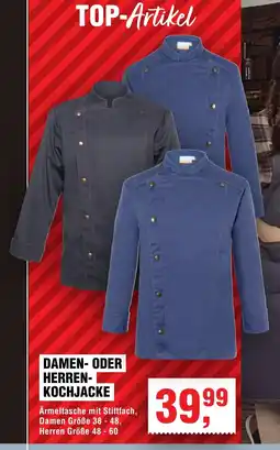 Handelshof DAMEN-ODER HERREN- KOCHJACKE Angebot