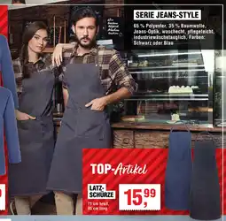 Handelshof SERIE JEANS-STYLE LATZ- SCHÜRZE Angebot