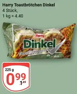 Globus Harry Toastbrötchen Dinkel Angebot