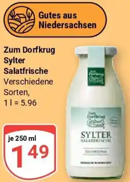 Globus Zum Dorfkrug Sylter Salatfrische Angebot