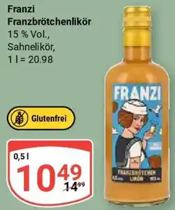 Globus Franzi Franzbrötchenlikör Angebot