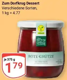 Globus Zum Dorfkrug Dessert Angebot
