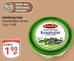 Globus Salatkönig Salat Angebot