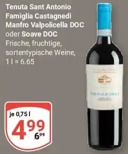 Globus Tenuta Sant Antonio Famiglia Castagnedi Manfro Valpolicella DOC oder Soave DOC Angebot