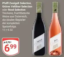 Globus Pfaffl Zweigelt Selection, Grüner Veltliner Selection oder Rosé Selection Angebot
