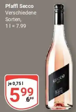 Globus Pfaffl Secco Angebot