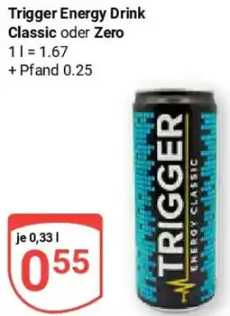 Globus Trigger Energy Drink Classic oder Zero Angebot