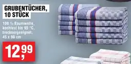 Handelshof GRUBENTÜCHER. 10 STÜCK Angebot